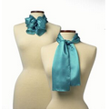 Teal Newport Polyester Scarf - 8"x45"